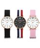 TORSO Doros Date Watch Women's NATO Band Watch T101F