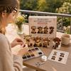 Sammlerstück Perlenkunst 3D Perlen Hochlandkuh Bausatz für Erwachsene, Kleine Tiere, DIY-Bausatz, Bastelset Perlenstickerei-Sets, 4 Niedliche Designs Thematisch