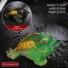 1Pc Chinese Resin Discolored Tea Pet Lucky Cute Golden Toad Ornaments Desktop Handmade Crafts Home Tea Set Decoration Gifts
