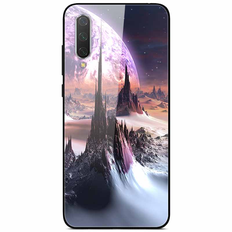 Pro pouzdra Xiaomi Mi A3 9SE 9Lite Módní tvrzené sklo Pevná zadní kryty pro pouzdra na telefon Xiaomi Mi 9 SE Bumper Fundas Coque MiA3