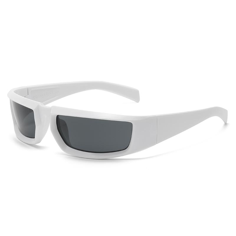 Y2K Sonnenbrillen für Damen Herren Unisex Steampunk Sport Punk Brillen Mode Zukunftsstil