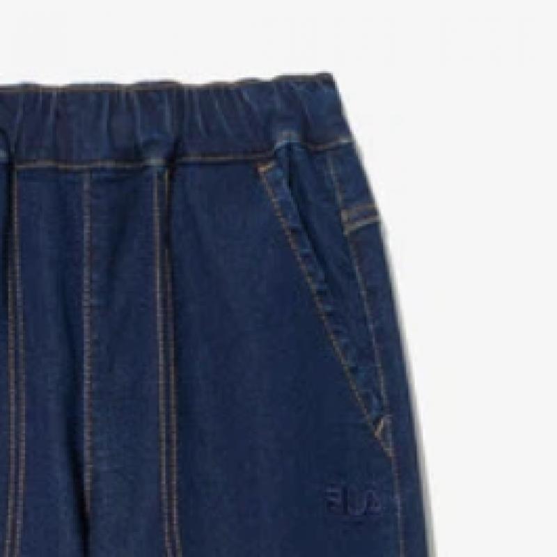 [fila Kids] Basic Denim Like Pants  Fk2ptg3102x Ind  q0zFk2ptg3102xInd