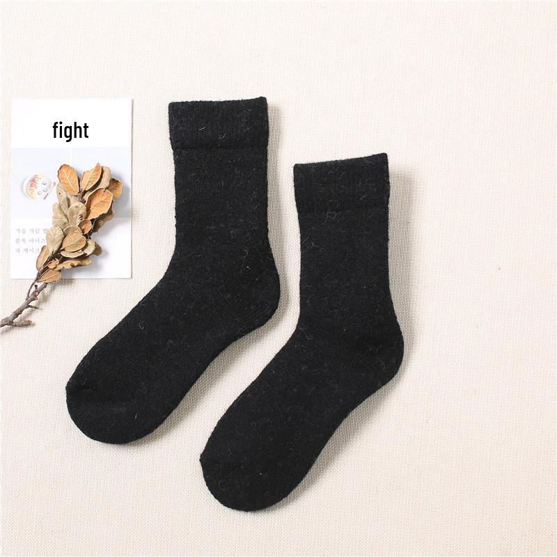 Superdicke Wollmischung Socken für Damen und Herren, mittellang - Gemütlich und warm für Herbst und Winter