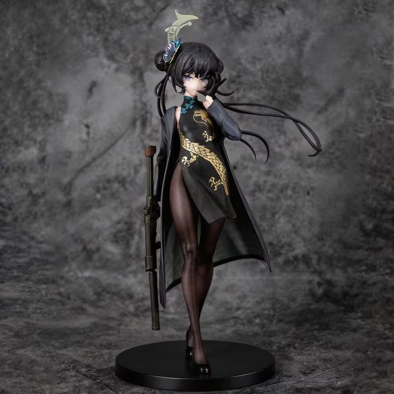 21.5Cm Blue Archive Kisaki Ryuge Standing Pose Anime Figure Model Statue Collection Desktop Decoration Ornament Toy Gift