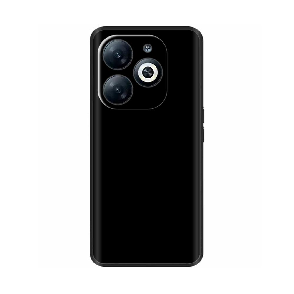 For Infinix Smart 8 Case Cover Funda Black Soft Silicone TPU Protective Phone Case For infinix Smart 8 Smart8 X6525 Bumper Coque