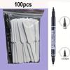 100pcs Gardening Labels Garden Plant Tags with Marker Pen - Suitable for Outdoor Gardening and Lawn Care