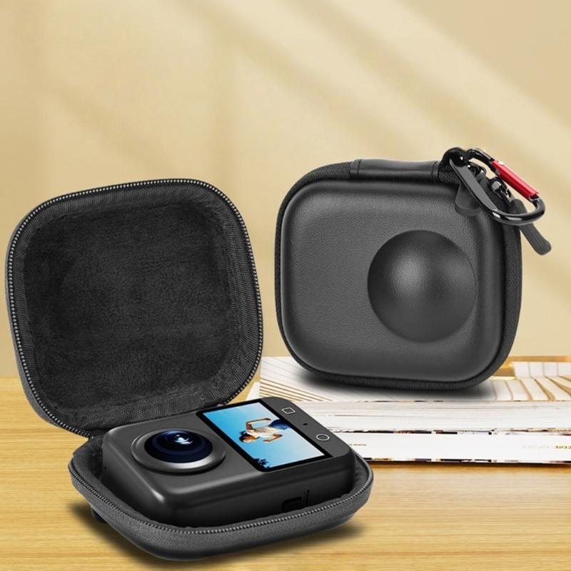 Travel Friendly Spacious Compact Water Resistant Storage Bag Case For Panoramic Camera Accessories And Gear Organization