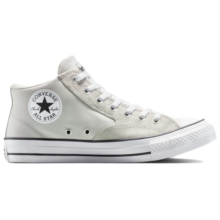 Converse All Star Fashion Comfortable Durable Mid-Top Skate Shoes Unisex Sneakers White Gray A13209C
