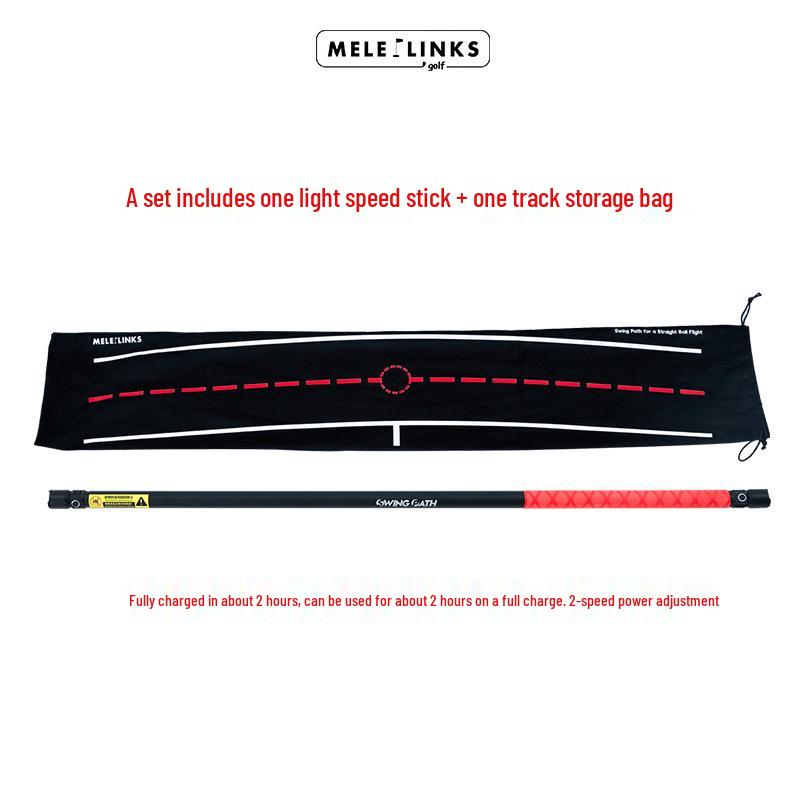 Golf Swing Trainer: Swing Path Alignment & Speed Stick