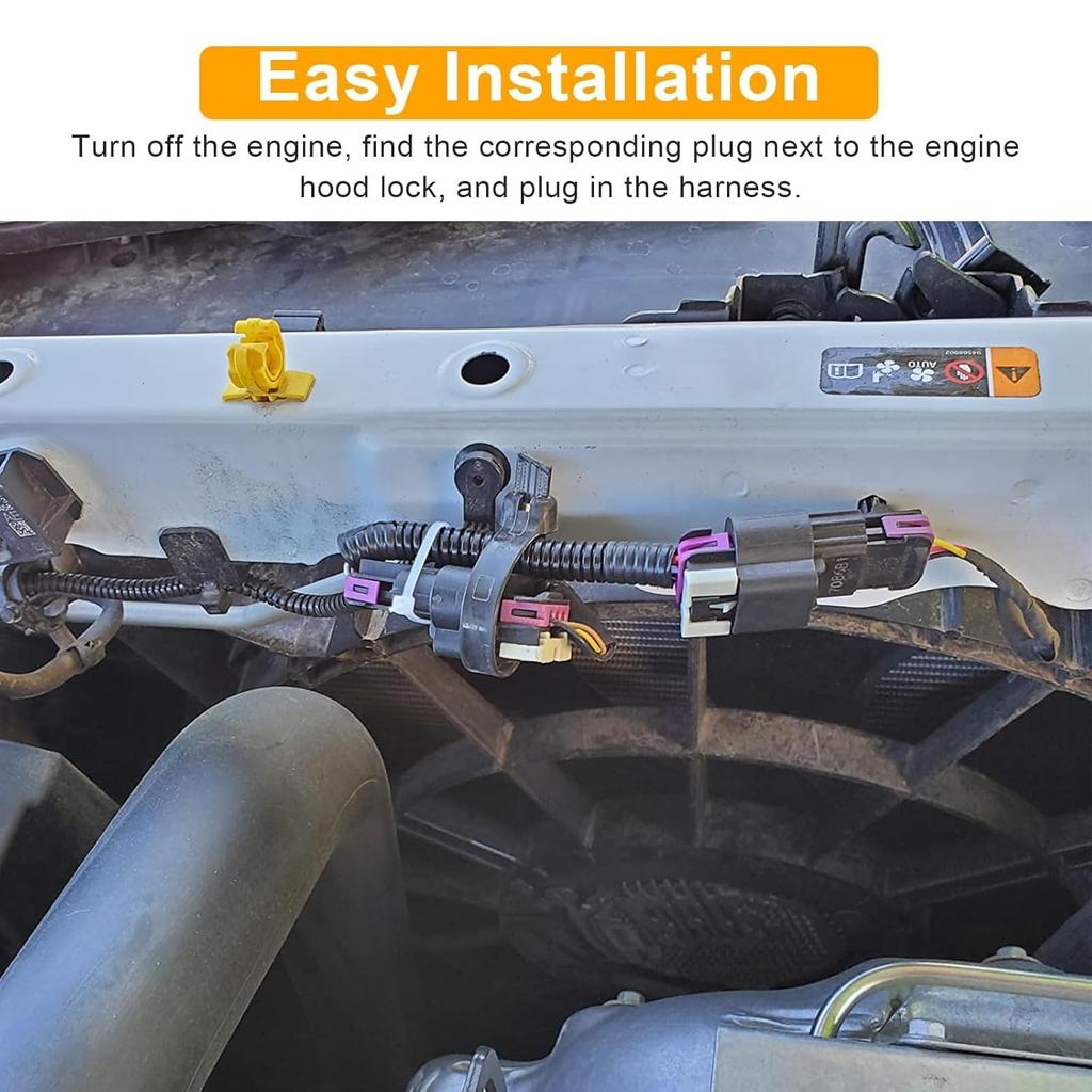 Linkstyle Car Auto Start Stop Disable Delete Eliminator Disabler Canceller Wiring Harness,for Chevy Equinox Malibu (2013-2018),for Cadillac CT6 XT4