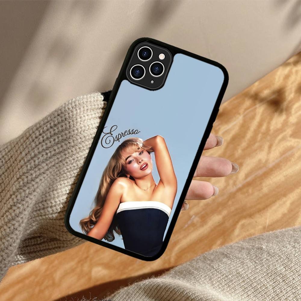 Singer S-Sabrina C-Carpenter Phone Case For iPhone 17 16 15 14 13 12 11 Pro Max Plus PC+TPU Shockproof Back Cover