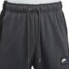 Nike Air AS M Air FLC Pant OH BFT Fashion Straight Leg Retro Sports Color Block Lace-Up Casual Pants Men pants Black Gray HJ0288060