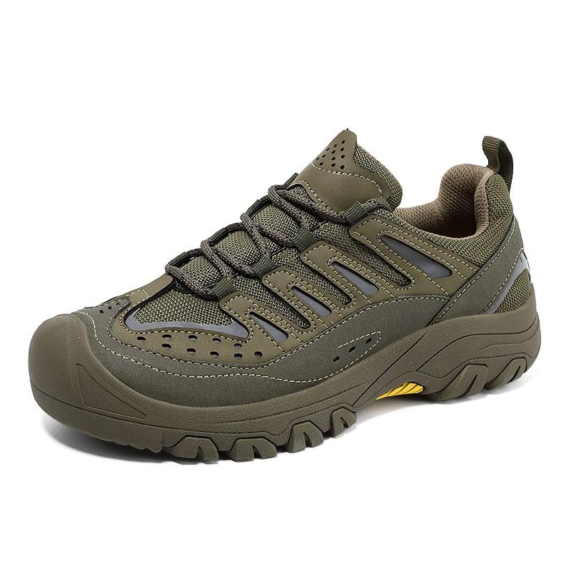 Mens Hiking Shoes Outdoor Trail Running Sneakers Low-Cut Breathable Walking Footwear