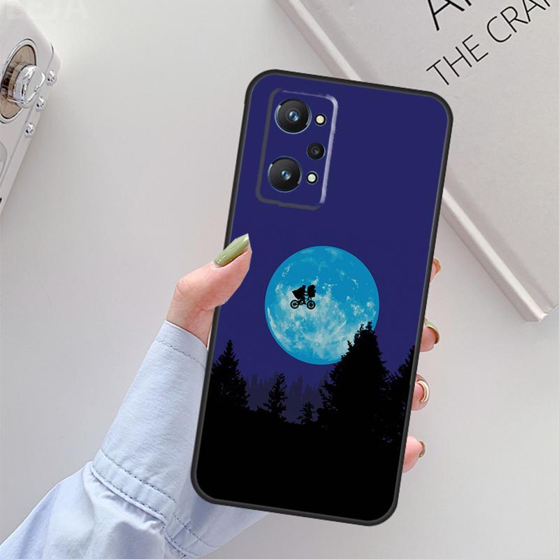 E.T. the Extra-Terrestrial For Realme C61 C75 C55 C51 C21Y C25S C67 C53 13 12 10 11 14 Pro Plus GT 6T 6 5 GT7 Pro Case