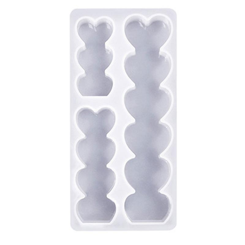 

Waving/Heart Candle Molds 3-in-1 Candle Molds for DIY Craft Making Candle Soap