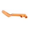 Gutter Cleaning Tool Plastic Roof Gutter Cleaner Scoop Attachment for Standard 3 4 Inch Threaded Poles Orange