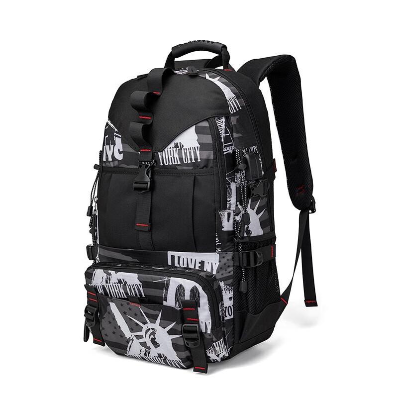 Li Shen Men s Fashion Outdoor Travel Backpack One Size