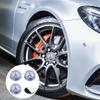 4 PCS 56mm 60mm 65mm Suitable for Mercedes Benz AMG Class W206 W205 W203 GLC Car Hub Cap Center Sticker Logo Badge Sticker CM1