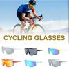 New Windproof Sports Sunglasses For Men And Women Colorful Outdoor Cycling Glasses Marathon Bicycle Sunglasses Trend Xsy2405