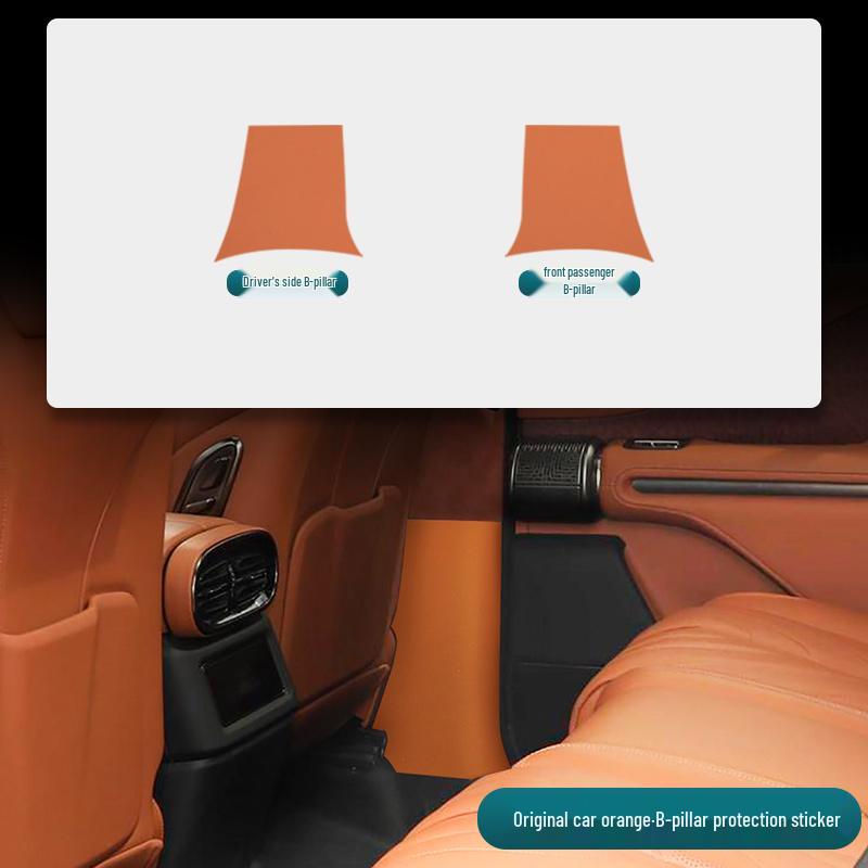 BYD Yangwang U8 Car B-Pillar Anti-Kick Pad & Protection Sticker for 24 Models