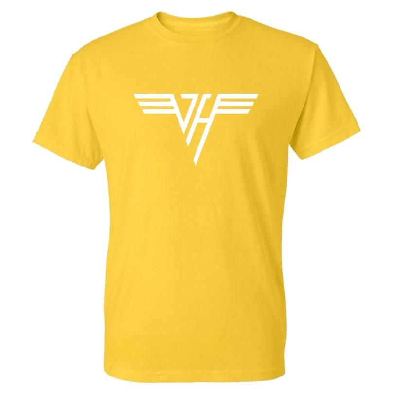Streetwear Rock accident van halen T Shirt harajuku men clothing graphic Casusl Band Tshirt High Quality Cotton Unisex Tops tees