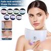 Anti-Wrinkle 7 Colors Photon Mask Portable Neck Beauty Mask Neck Wrinkle Remover  Neck Improve