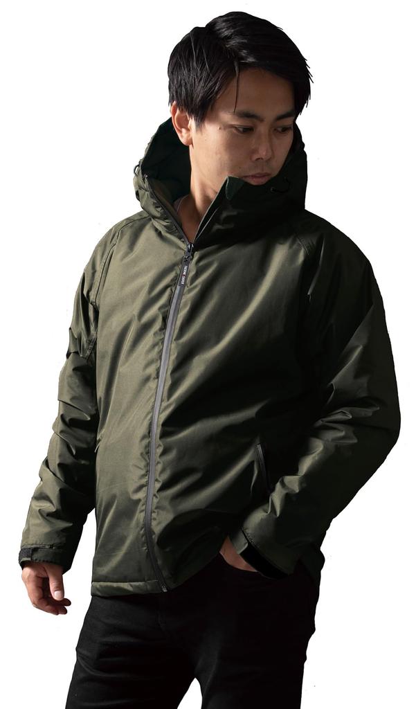Rain Jacket Damming Jacket Military Green 3L [Mac]