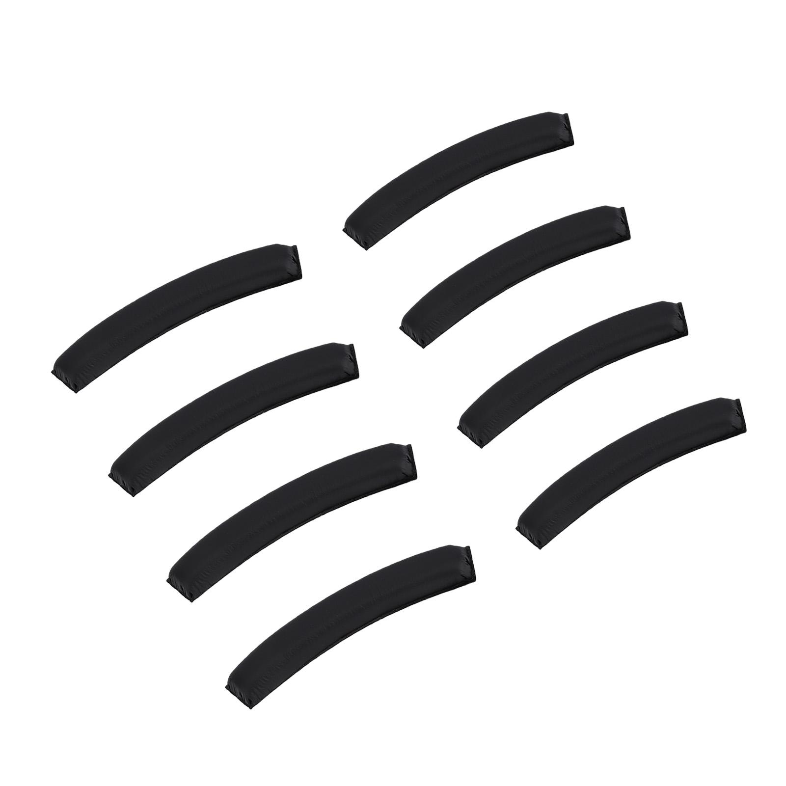 8 Pcs Headband Pad Replacement for Sennheiser HD202 HD212 HD437 HD447 HD457 HD477 HD497 Headphone Protein Leather