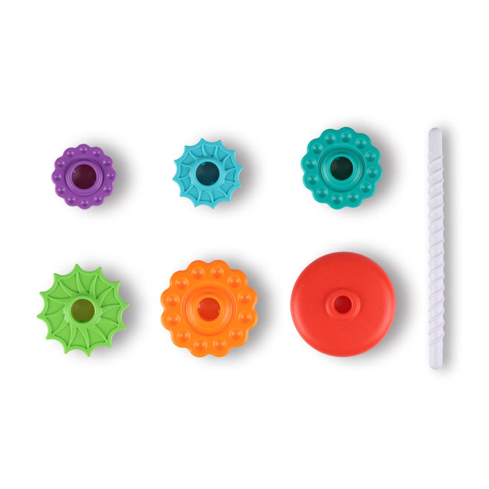 

Rainbow-Tower Toy Toddler Montessori Educational Sensory Toy Kids Holiday Xmas Present