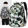 Neuer Rucksack mit großer Kapazität, lässig, trendiger Aufdruck Graffiti, Laptoptasche, Geschäftsrucksack für Herren Damen