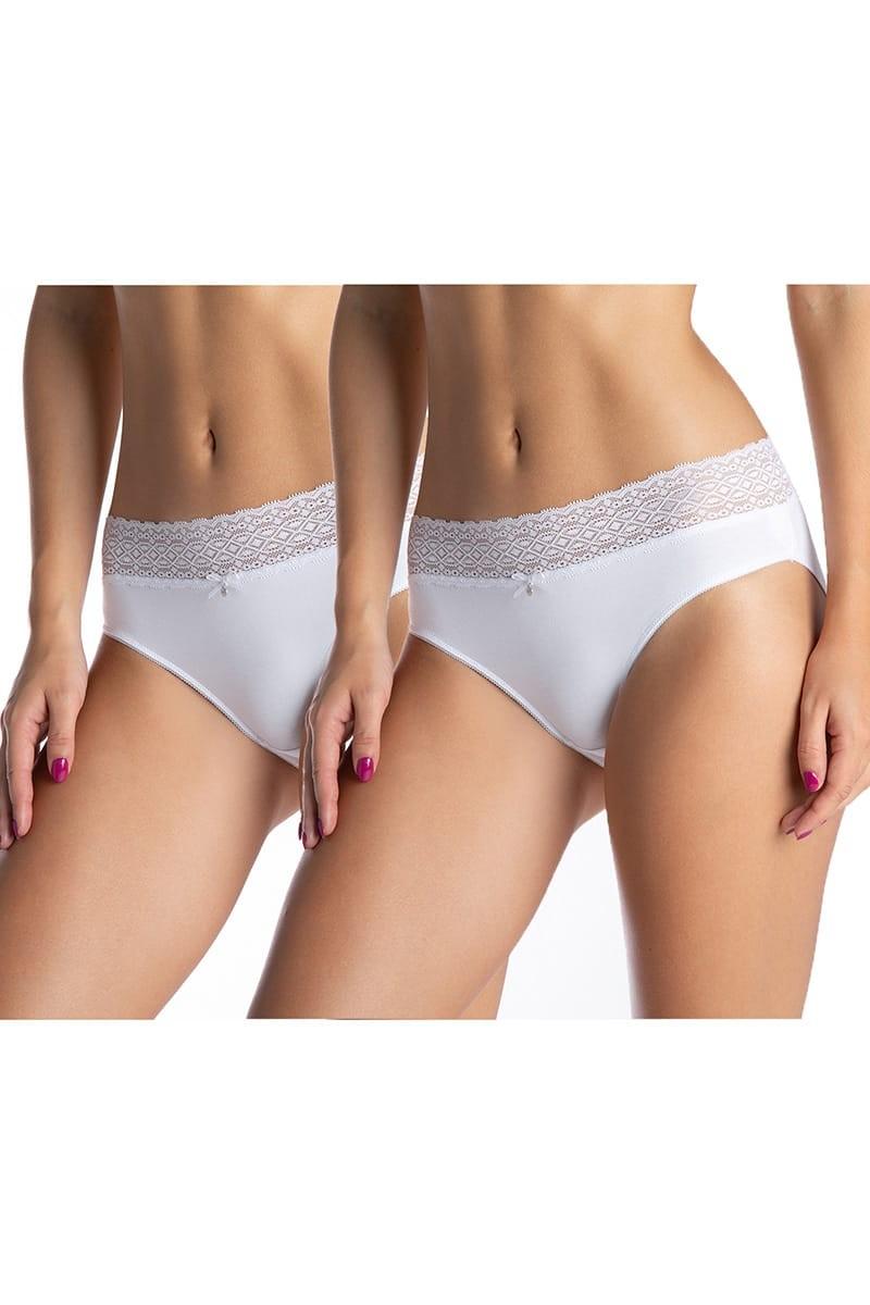 

Трусики слип, 2 штуки Lama (68905) 6(2XL) білий