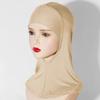 Women Headscarf Hat Solid Color Ethnic Top Hat Comfortable Elastic