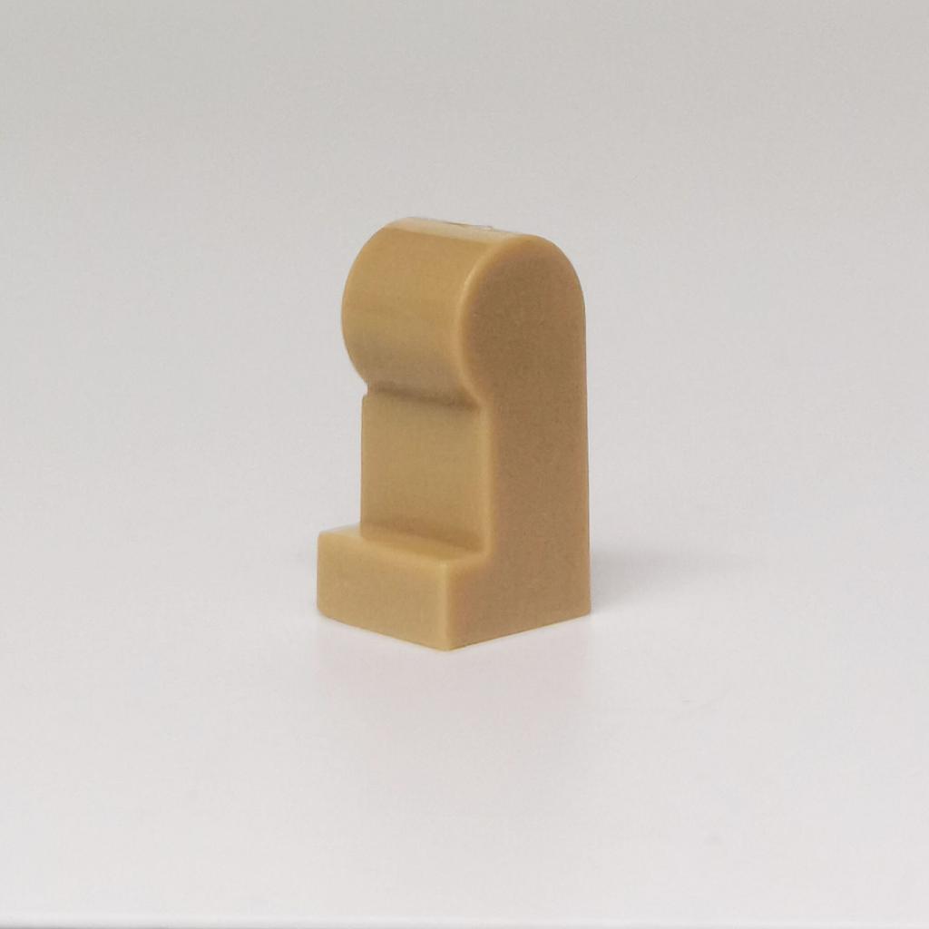 100pcs DIY MOC For 972 Building block Figures parts For Body Part Leg, Left