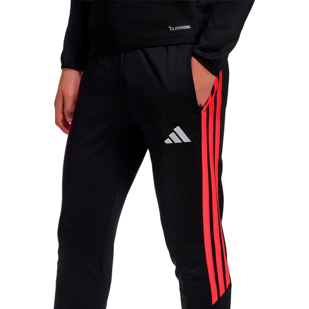 adidas Knitted Sports Pants Comfortable Casual Stripes Kids Bottoms JY9677