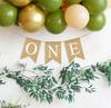 Soft Linen Swallowtail Banners Jewelry Babies 1 Year Birthday Party Decorations Stylish Festive Celebration Accessory