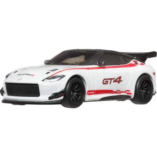 

Hot Wheels Car Culture Race Day 2023 Nissan Z GT4 Vehicle Toy Diecast Model Car for Ages 3 and Up, White, HRV73