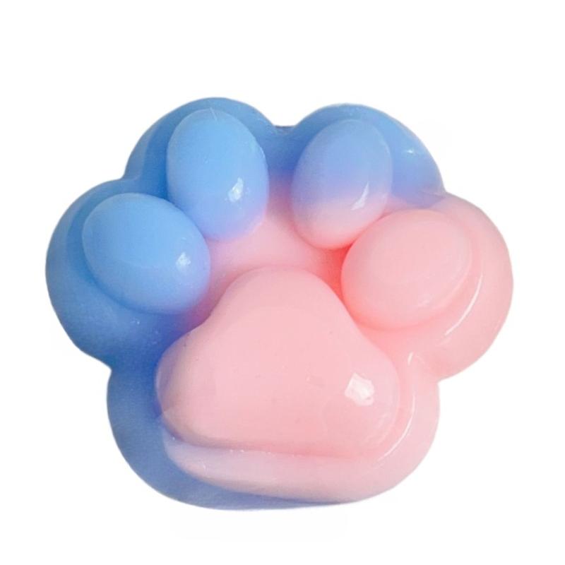 

Кавайная игрушка-мялка в виде кошачьей лапки, милая игрушка-антистресс, игрушки для релаксации, маленький подарок на вечеринку/день рождения, оптом