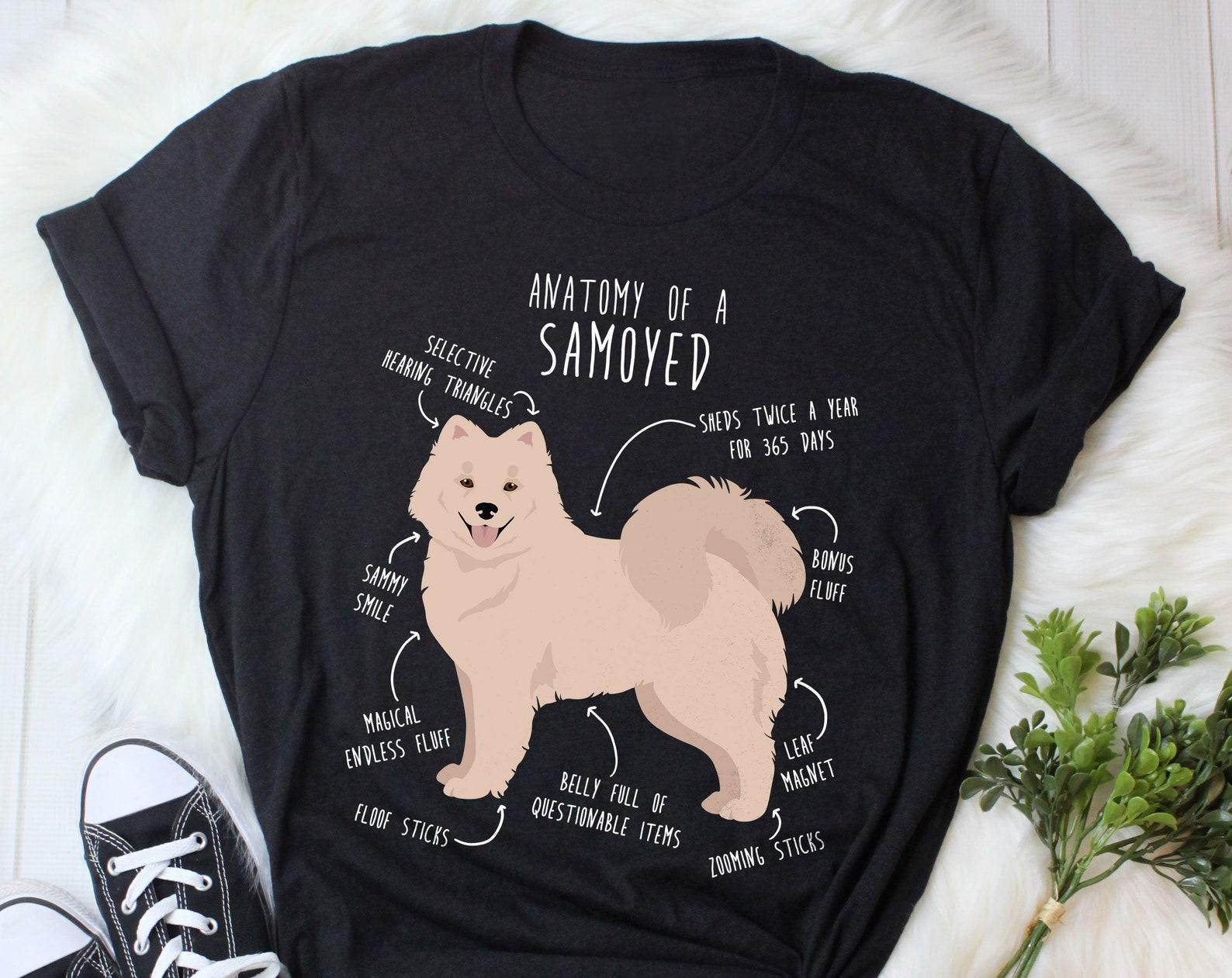 Biscuit Samoyed Shirt, , , Cream Samoyed, Funny Dog Lover Gift, Cute Samoyed T-shirt, Pet Tee, Samoyed Mom, Samoyed Dad 150
