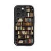 TEUM Station American Creative Bookshelf Apple 17Pro Silicone Protective Case iPhone16 All-inclusive Anti-drop Mobile Phone Case