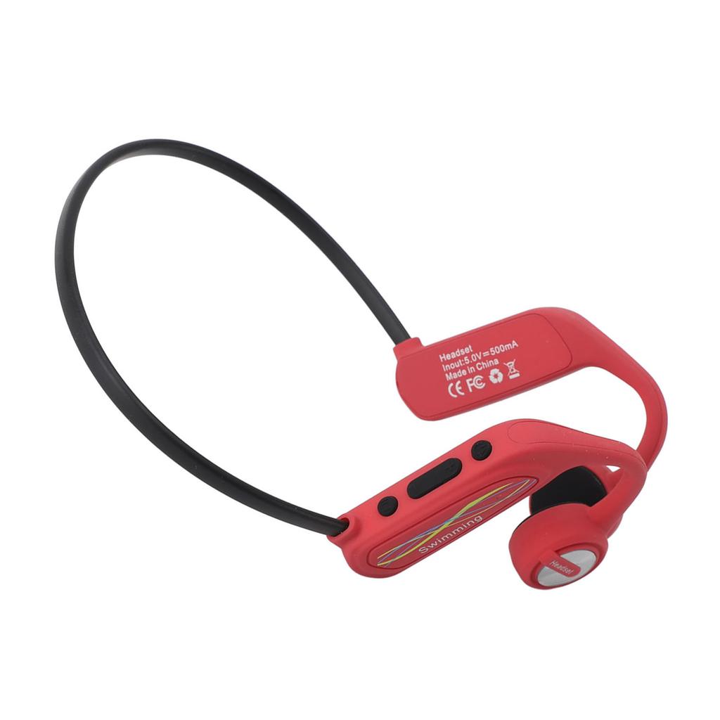 Underwater Waterproof Headphones Professional IP68 Waterproof 5.0 Swimming Headphones for Swimming Running Cycling 16G Memory