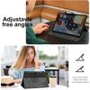Coque + Verre Trempé pour iPad Pro 11 Pouces (2018-2022) Antichoc Motif Pissenlit Cuir PU Noir