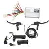 3V 1000W Electric Bike Controller Conversion Kit Throttle Grip with 36V Tip Screen Lock All Aluminum Brake Handle