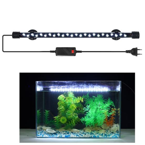 Akvarijní světlo LED 3 režimy Kompaktní podvodní lampa Akvarijní osvětlení pro domácí použití