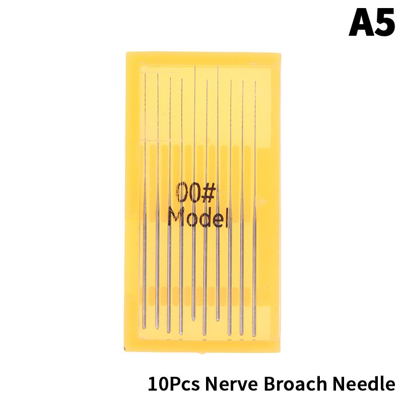 Aguja de Extracción de Pulpa Dental Limas Endodónticas para Conducto Radicular Instrumentos de Acero Inoxidable Herramienta