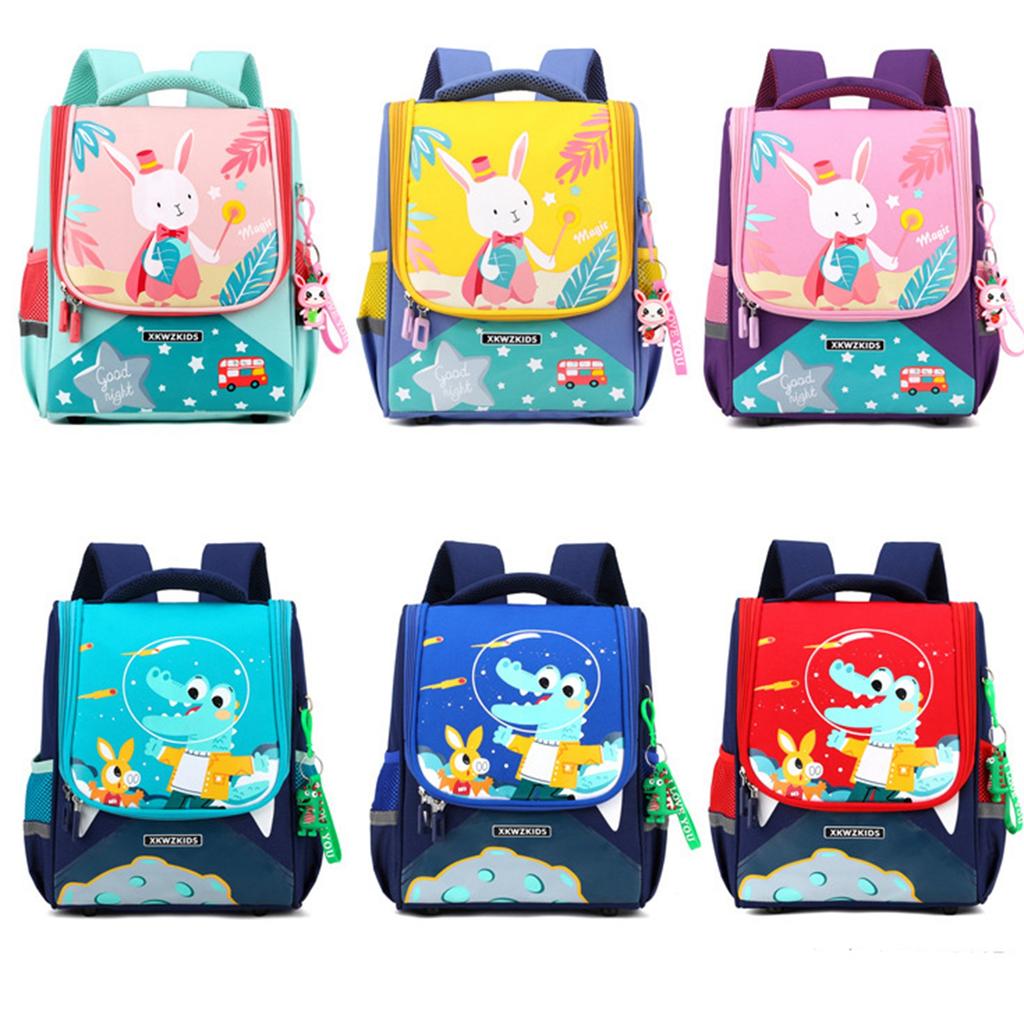 Cartoon Bag Weight Loss Massage Shoulder Straps Safe Waterproof Kids Bag for Outdoor School Home Tra