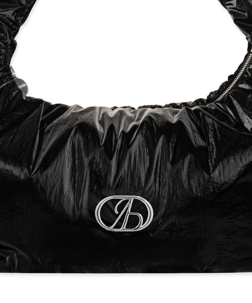 Abeehums Glossy Tote Bag Abh348-703 Black