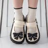 Mary Jane Bag Head Slippers Summer New Wear Non-slip Thick-soled Ins Bow Popular Sandals