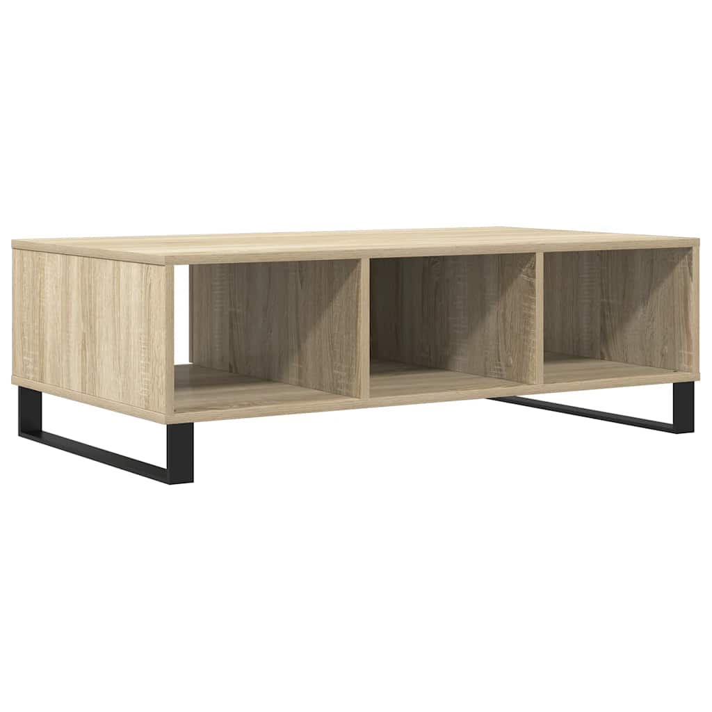 Coffee Table Sonoma Oak 104x60x35 Cm Wood Based Panel