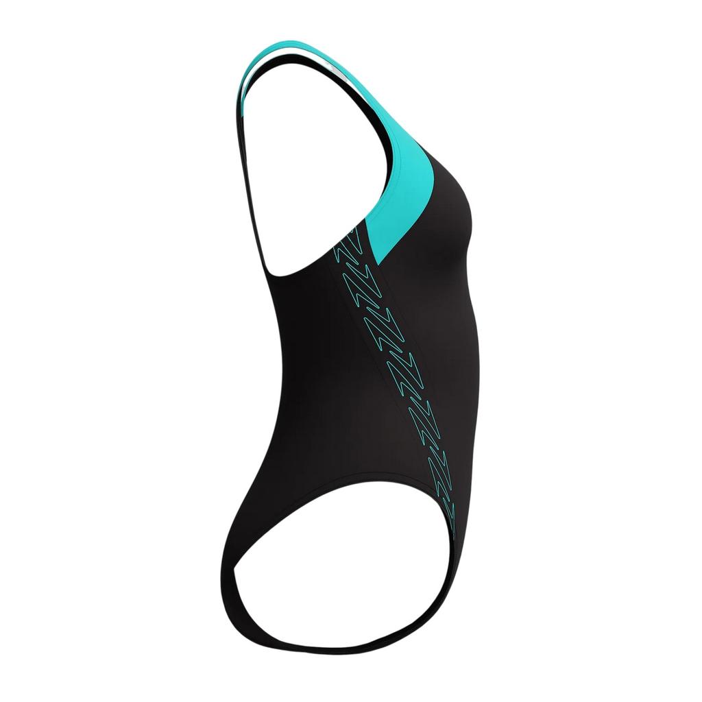 Speedo Damski jednoczęściowy strój kąpielowy Hyperboom Splice z wycięciem na plecach