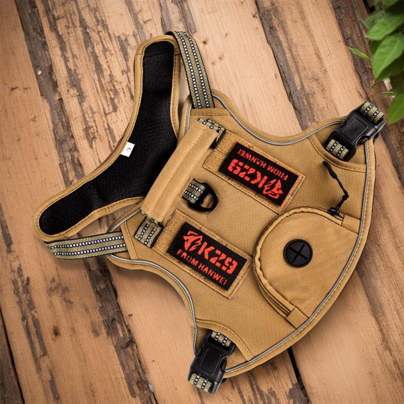 Reflective Velcro Patch Dog Tactical Harness Removable Waterproof ID Tag Badge